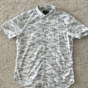 Bonobos Riviera short sleeve shirt slim fit size medium